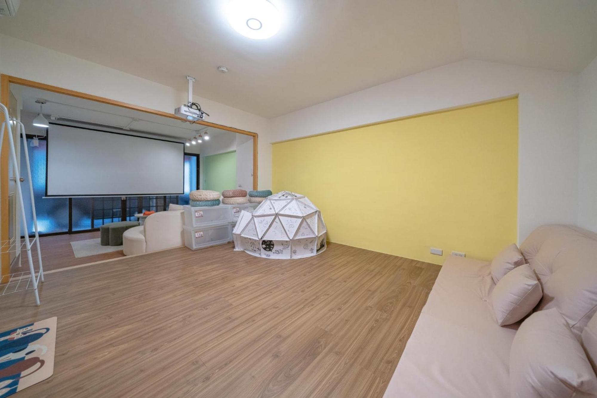 樂福小棧 Love House 宜蘭五結包棟民宿 Ktv 電動麻將 烤肉 Wujie Luaran gambar